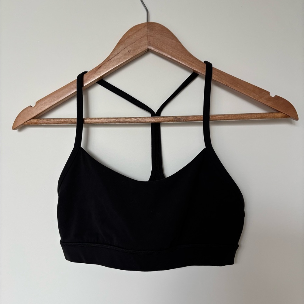 Women's Lululemon Black Strappy Y Bra